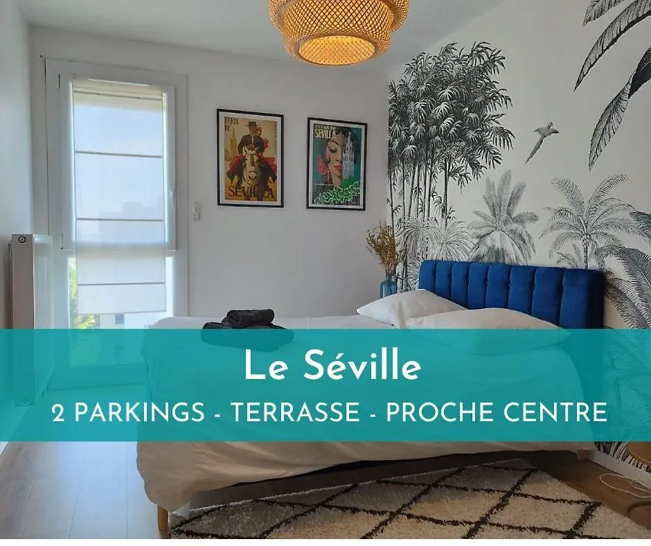 New- Le Seville - 2 Parkings - Terrasse - Proche Centre Toulouse Apartment